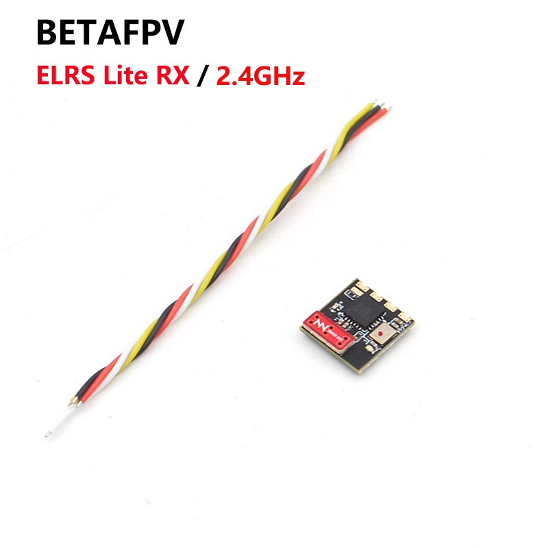 CAGA BETAFPV ExpressLRS ELRS Lite 2.4GHz Receiver Device with Flat Antenna 11x10x3mm For RC FPV Indo
