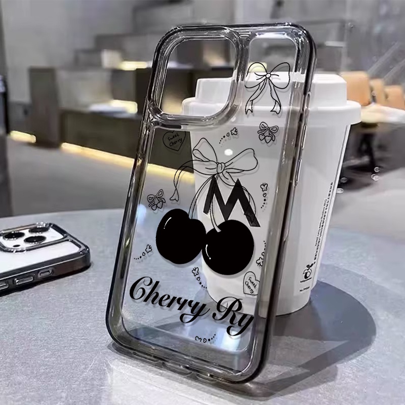 Anti Shock Clear Terbaru Aesthetic Case Samsung S25 Fe S25 S24 Fe S23 Fe S24 Ultra M14 Note 20 Ultra