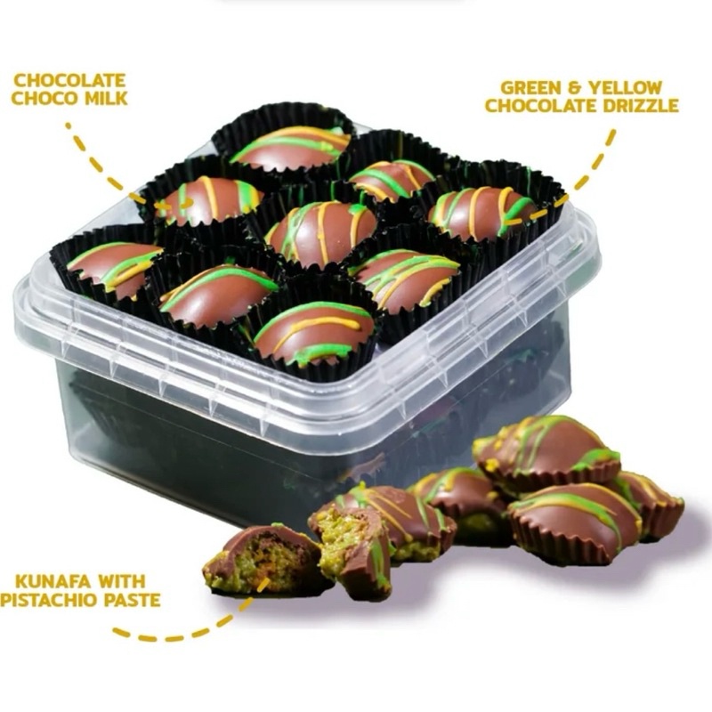 READY DUBAI CHOCO BITTERSWEET BY NAJLA SURABAYA