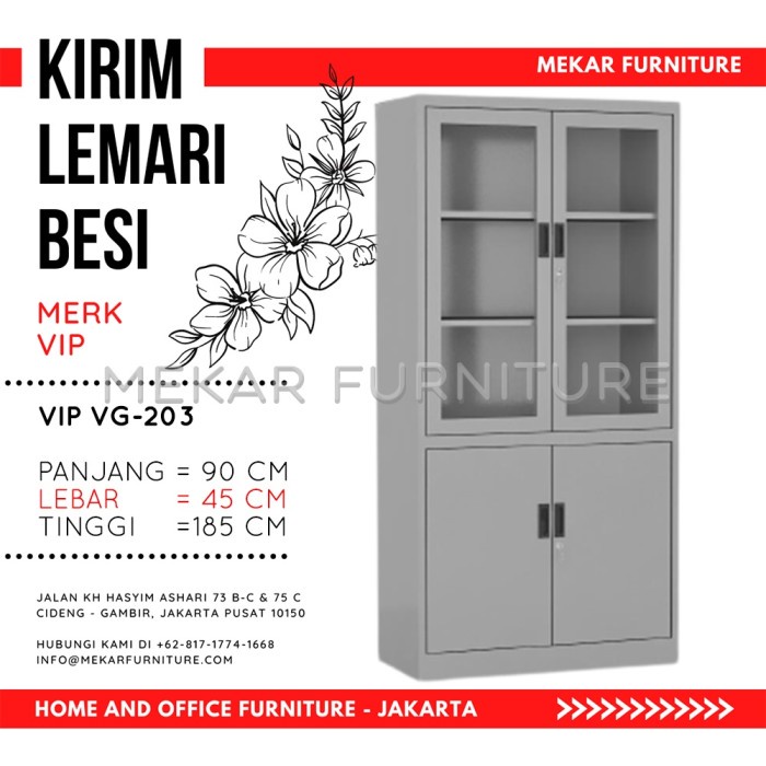 

Lemari Besi Lemari File Vip Vg 203 - Mekar Furniture