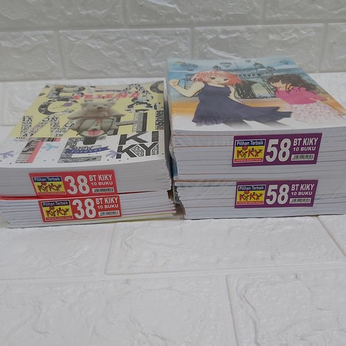 

Kiky Buku Tulis 58 (1Pack=10Buku)