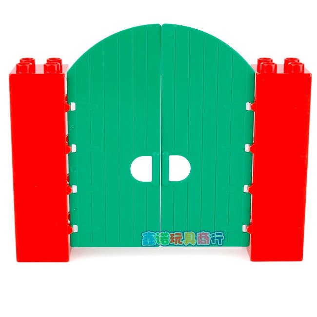 City Gate Garden House Pintu Taman Rumah Action Figure Mini Duplo Lepin