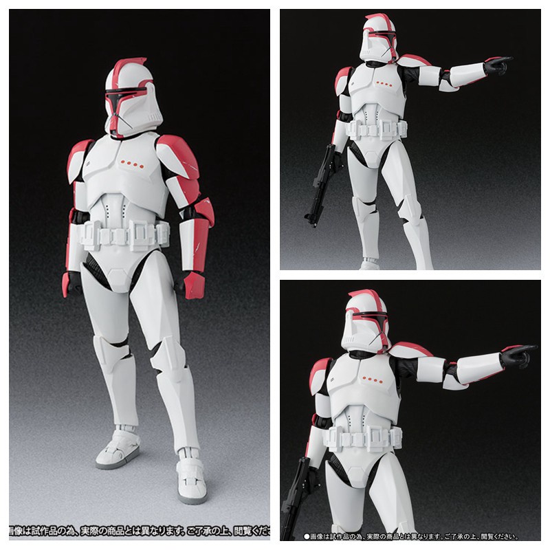 Star Wars Clone Trooper ARC 77 Captain SHF Figuarts Bandai Compatible