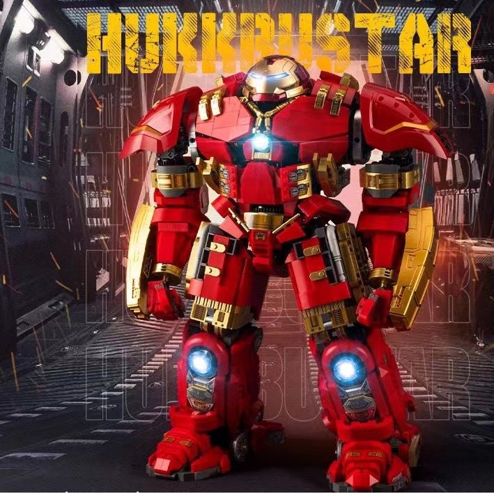 Marvel Ironman Hulkbuster Iron Man Hulk Buster Smash Infinity War Age of Ultron UCS 76210 compatible