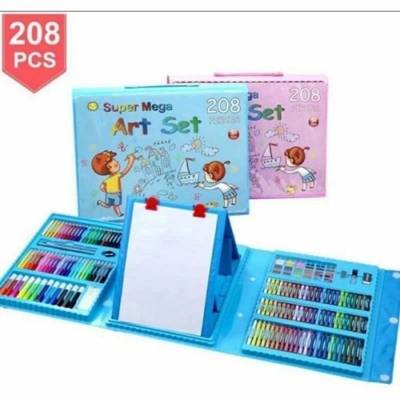 

Discount Crayon Set 208 Pcs/Pensil Warna/Alat Menggambar