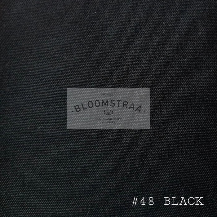 

Sale Bahan Kanvas Polos Tebal Hitam #48 Canvas Fabric Kain Kanvas Meteran