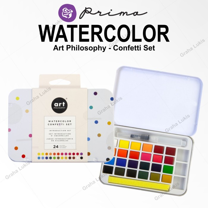 

Sale Prima Watercolor - Art Philosophy Watercolor Confetti