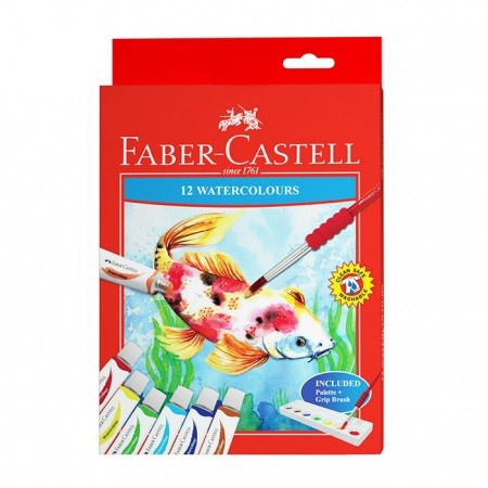 

Sale Cat Air 1 Set Faber Castell 12 Warna Water Colour Color Colours Color