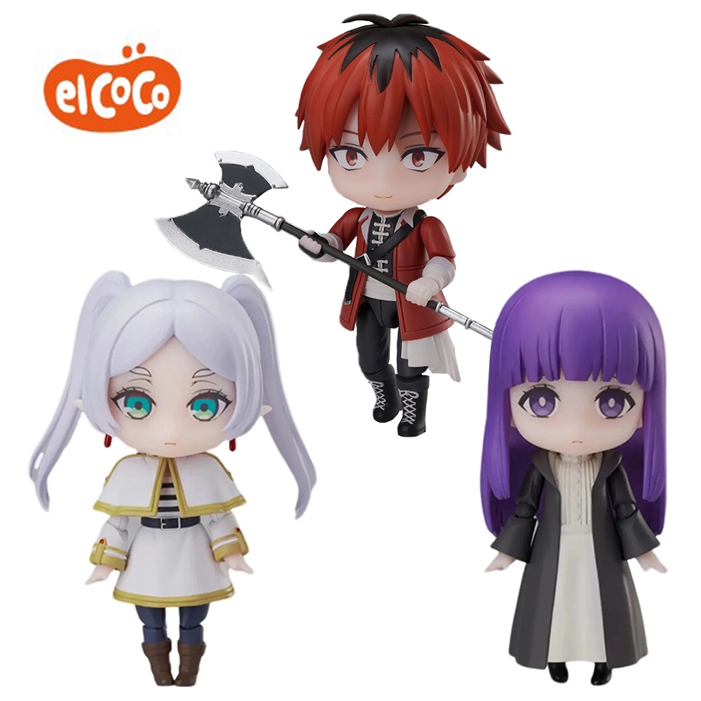 KYOMA elCOCO Dform+ Frieren At The Funeral Fern Frieren Stark Original Action  Q Version Anime Figur