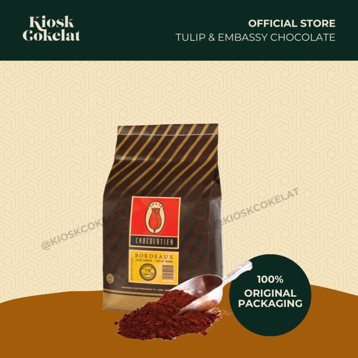 

Tulip Bordeaux Cocoa Powder 2.5kg - Cokelat Bubuk