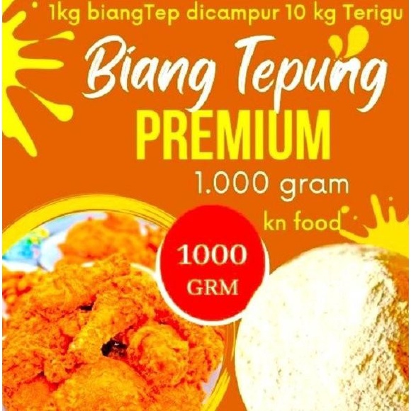 

Biang Tepung Premium 1 Kg - Biang Tepung Fried Chicken Terlaris