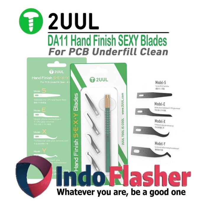 2UUL DA11 HAND FINISH SEXY BLADES SET PCB PISAU CONGKEL IC EMMC CPU