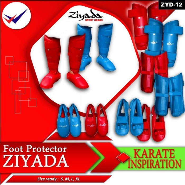 Foot Protector Karate Instep Pelindung Kaki Dekker Ziyada