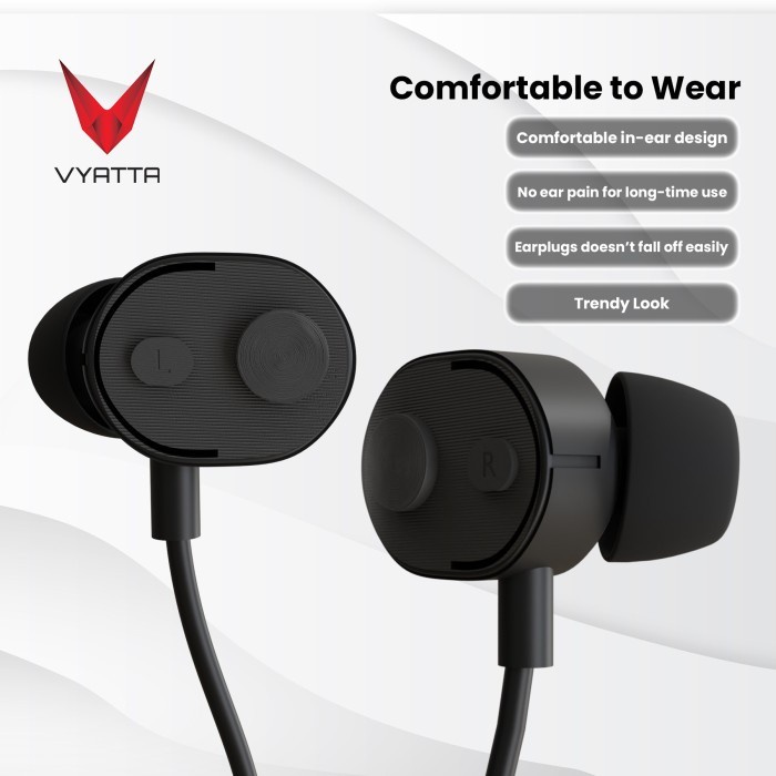 VYATTA BOOM E HEADSET EARPHONE HANDSFREE ULTRA BASS G