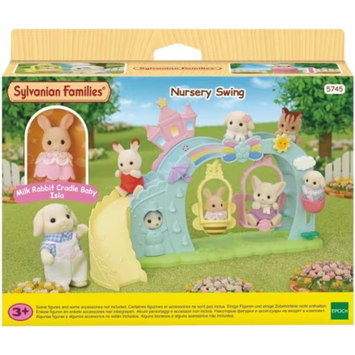 Mainan Taman Bermain Boneka Sylvanian Families Nursery Swing Ayunan 5745