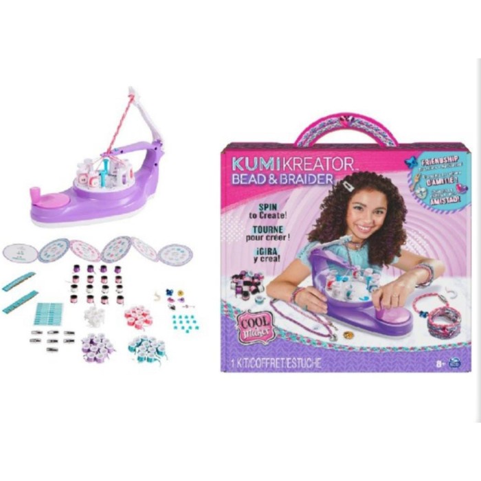 

Alat Spin to Create Kumikreator DIY Bead & Braider Bracelet Cool Maker