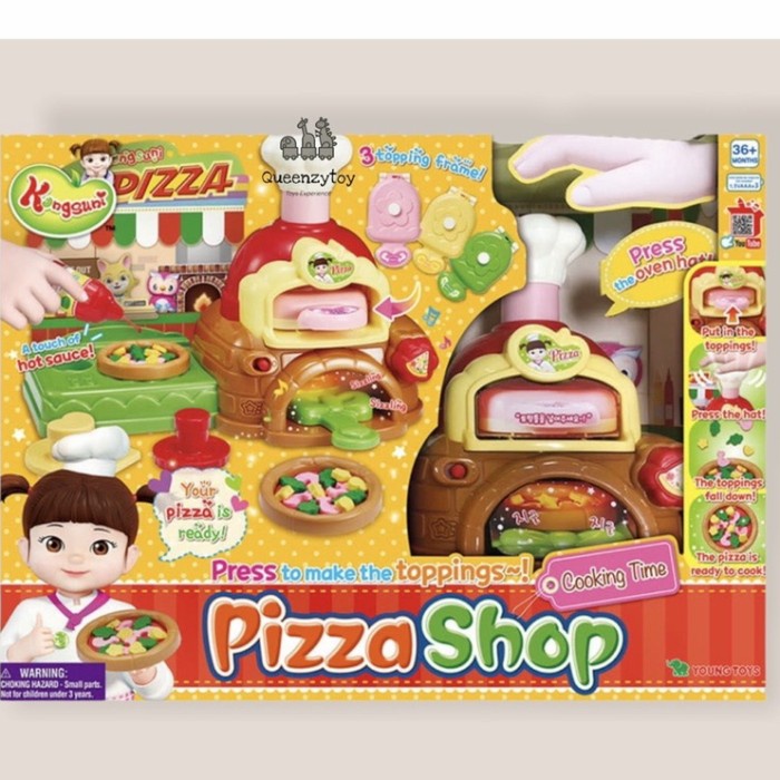 Mainan Boneka Kongsuni Doll Pizza Shop Restoran Toko