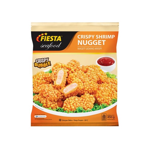 

FIESTA NUGGET SHRIMP CRISPY 450 GR