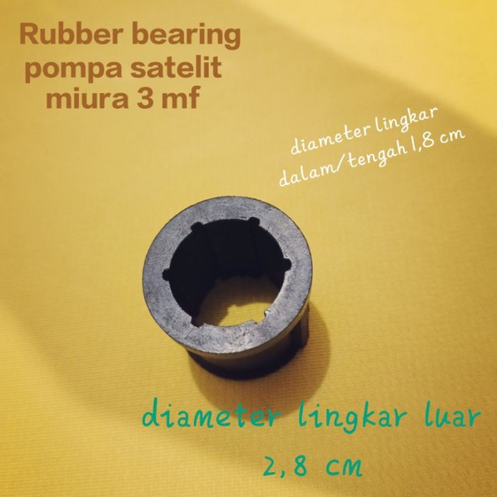 Flashshow ring (guide) rubber bearing pompa satelit pompa celup submersible 4 mf 3 mf miura