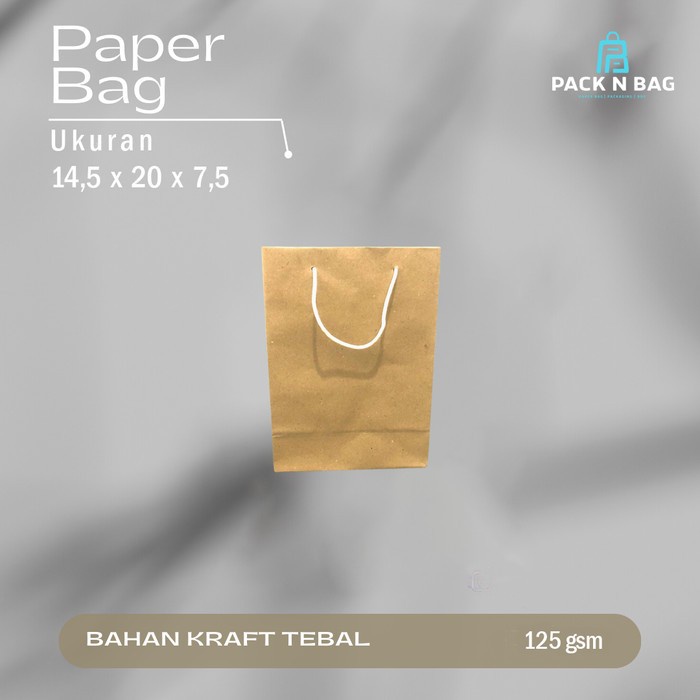 

Flashshow Paket paper bag 14,5x20 kecil untuk suvenir