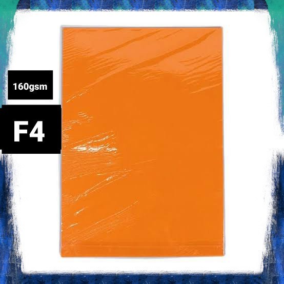

Flashshow Kertas Bc Manila Orange F4 160gsm