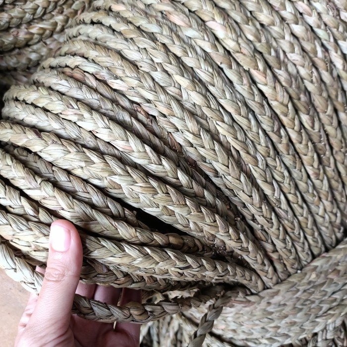 

Flashshow tali mendong kepang 10mm - 12mm / tali purun kepang / permeter