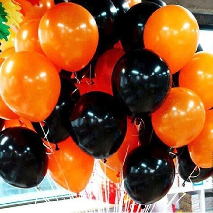 Flashshow Balon Metalik Orange 12 inch / Metalic Balon / Balon Orange / balon