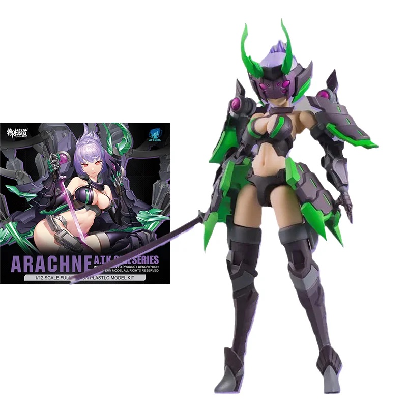 TAOCO Original Mobile Suit Girl 1/12 ARACHNE 2.0ATK GIRL SERIES Anime Action Figure Assembly Model T