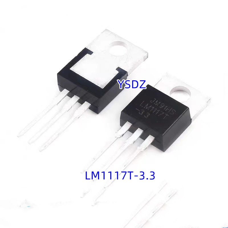 UNMO 100pcs/Lot LM1117 LM1117T 3.3v 0.8a LM1117T-3.3 Voltage Regulator LM1117-3.3 TO-220-3