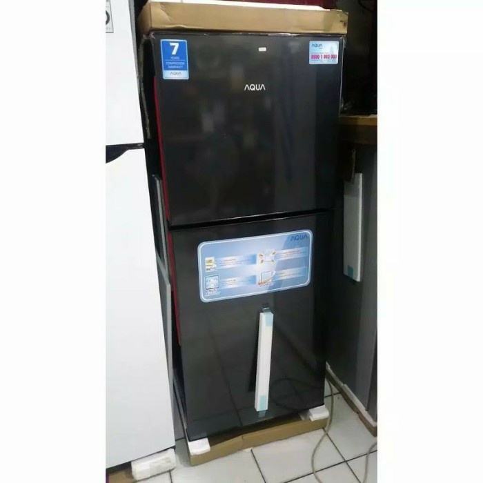 KULKAS AQUA JAPAN 2 PINTU AQR D251 LOW WATT