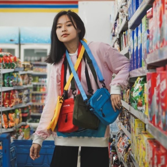 NEW PRODUCT Kickchick Tas Selempang Mini Slingbag Pria Wanita Slempang Sling Bag Bucks Series