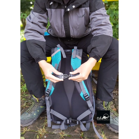 BESTPROMO Daypack Cula Serie Lmont 35 liter Tas Ransel Outdoor 35 liter tas Punggung Backpack Slot