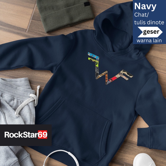Sweater Hoodie Anak Kids Cotton Everyday Band WEEZER Fleece Premium