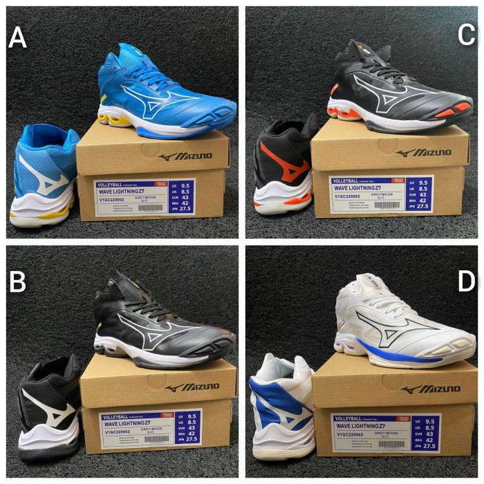 sepatu volly mizuno original vietnam