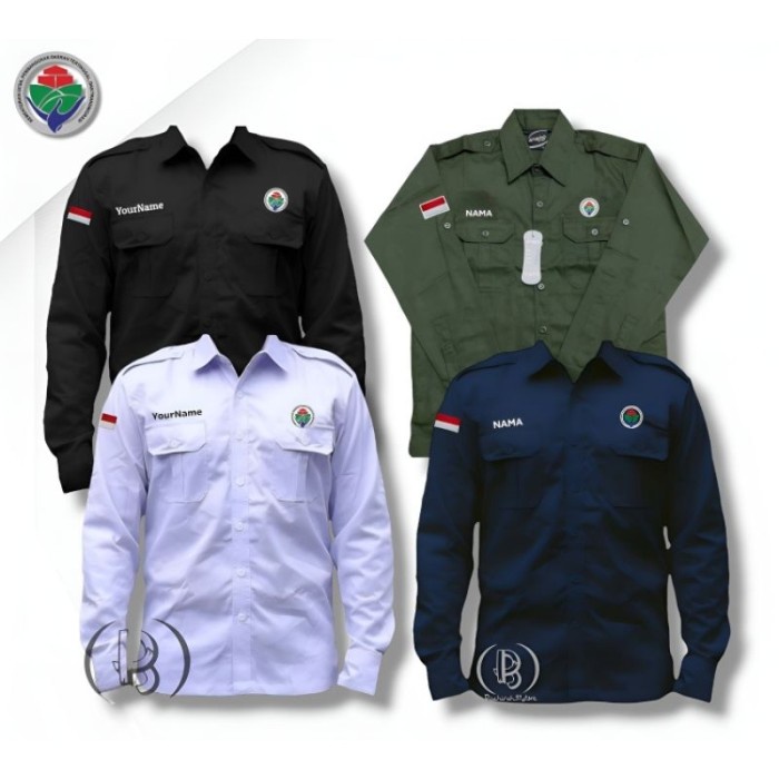 Kemeja Kementrian Desa( Kemendes ) Full Bordir