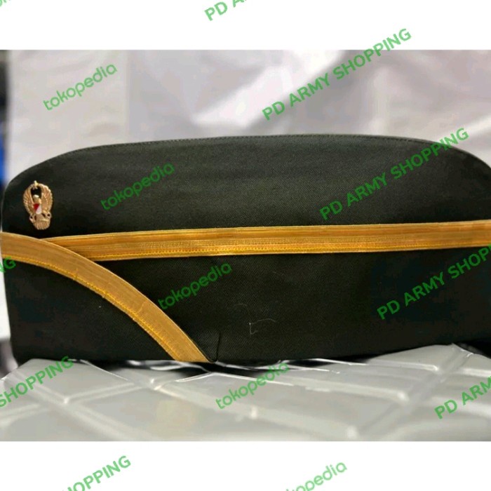 TOPI MUT PATI TNI AD LIS BANGKOK + PIN EKAPAKSI - TOPI MUT TNI AD PATI