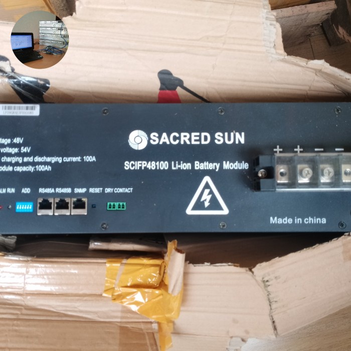 BATTERY SACRED SUN 48V 100AH KODE 1282