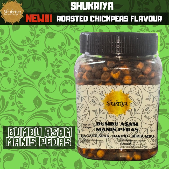 

Shukriya-Kacang Arab Panggang Berbumbu (Flavour Roasted Chickpea)