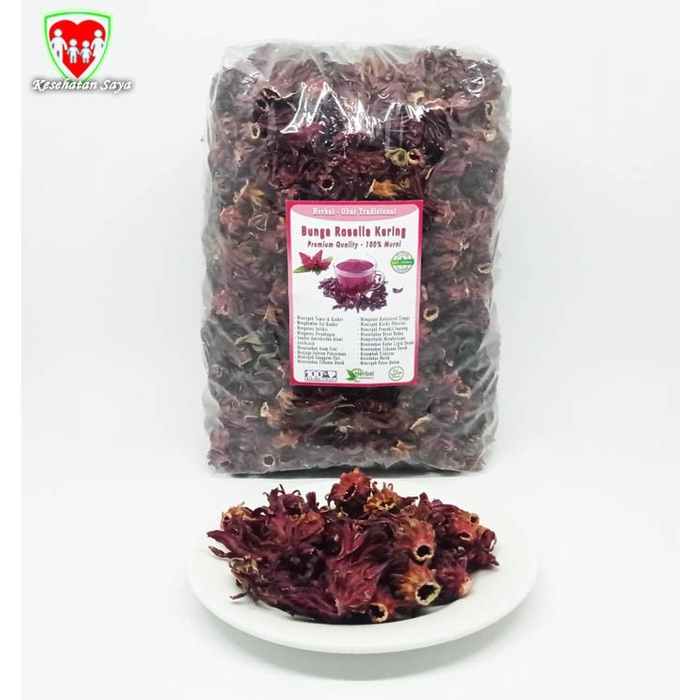 

Bunga Rosella Merah Kering 500 gram / Teh Rosella