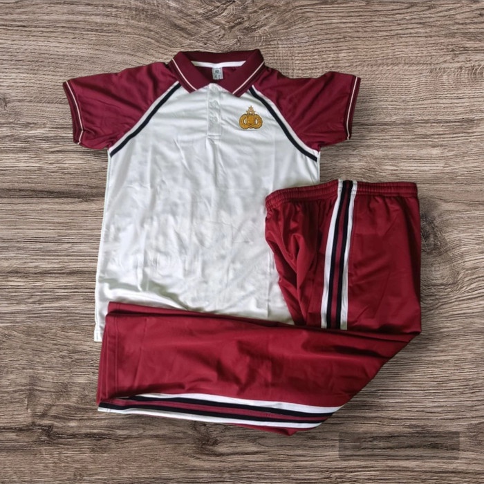 Baju olahraga jatah polri / Training olahraga mabes polri / seragam ol