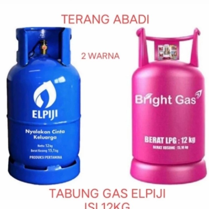 Tabung Gas Elpiji Bright Gas 12Kg Plus Isi