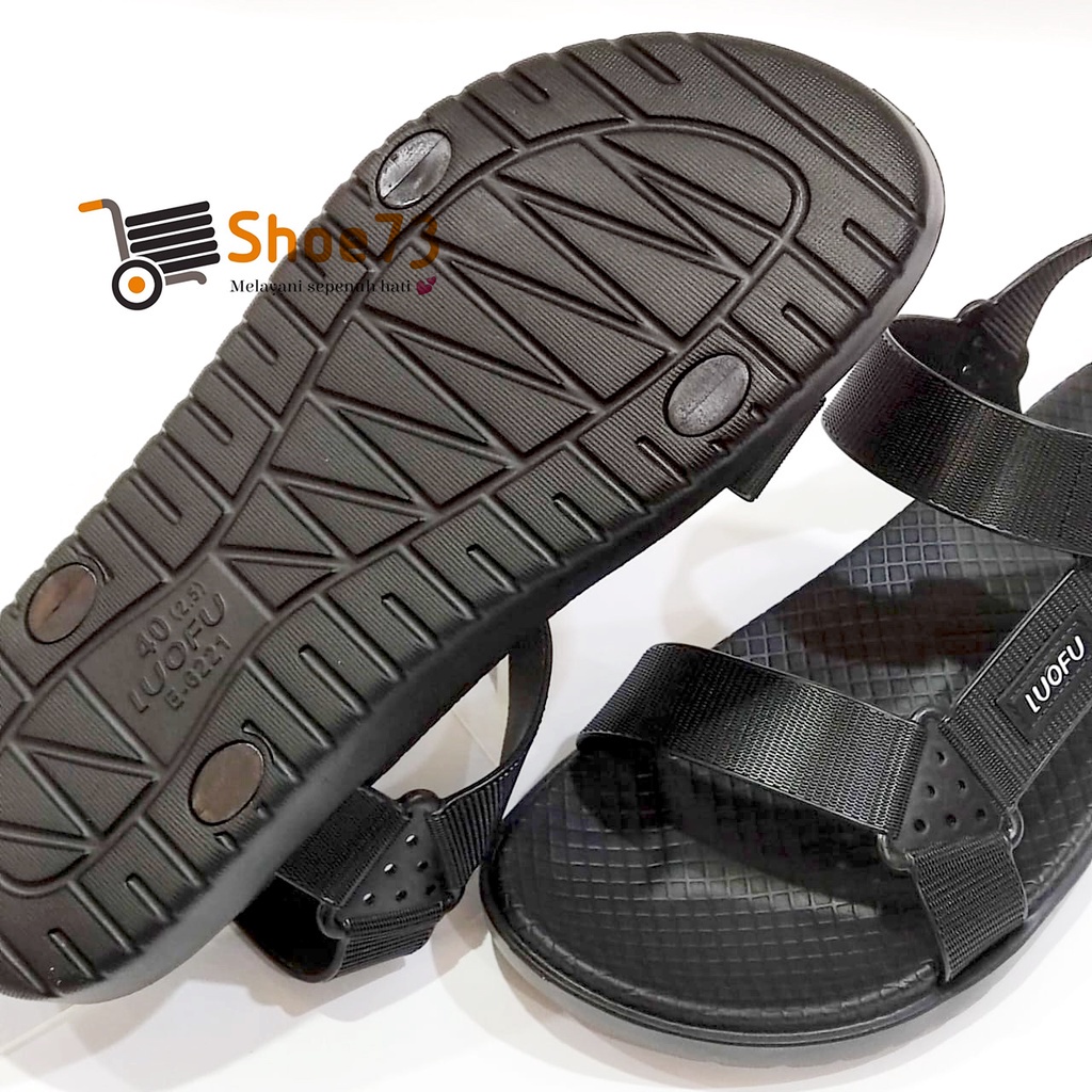 Murah Luofu E 6221 - Sh6W Size 40-44 Original L Sandal Gunung Tali Jelly Pria L Sendal Tali Cowok