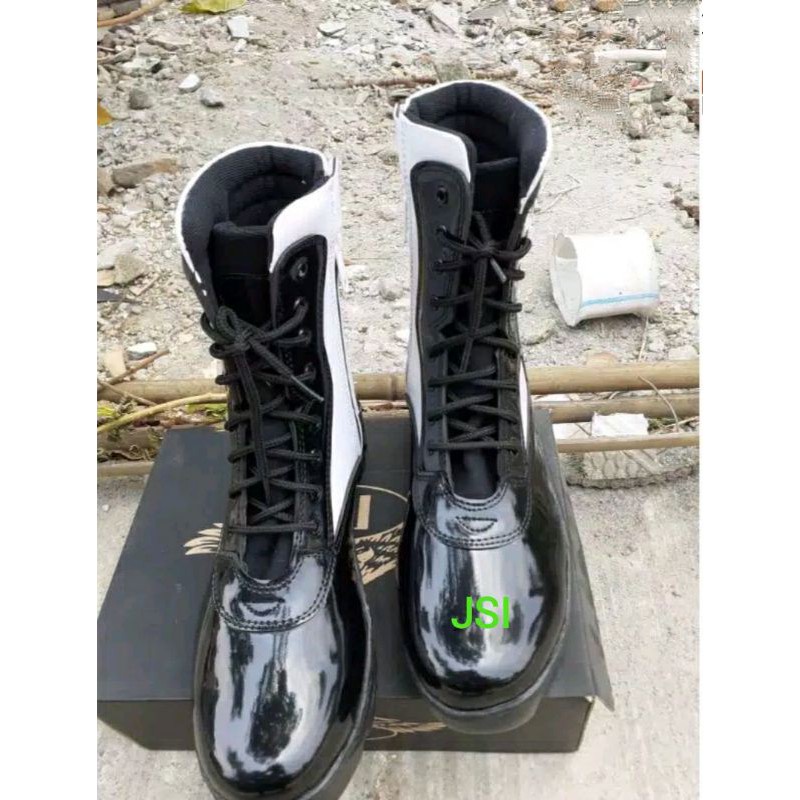 Discount Sepatul Dinas Kerja Provos Tni Sepatu Pkd Kilap Tni Ad Au Al Security Sepatu Kantor Polisi