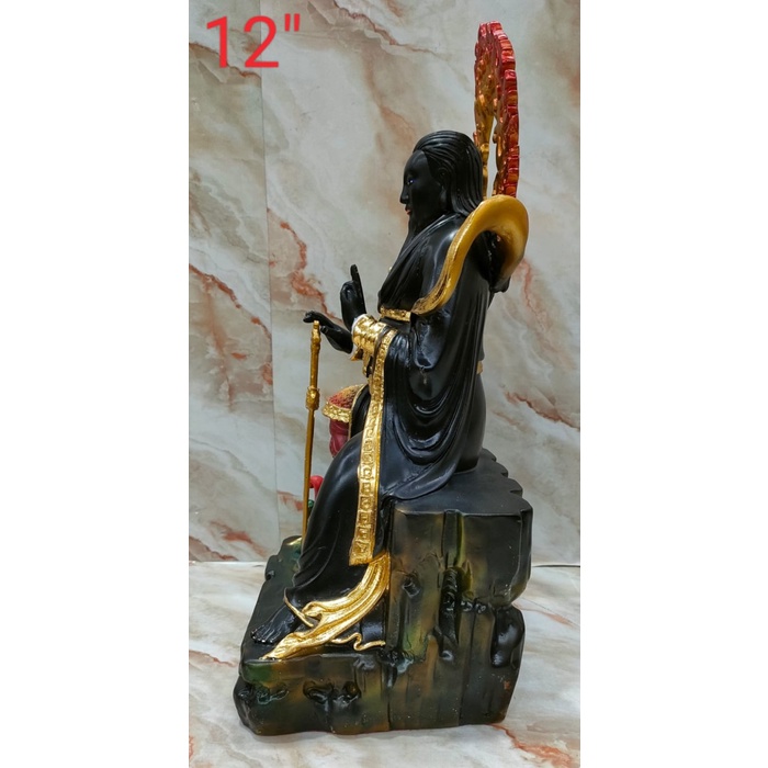 Patung Dewa Hian Tian Shang Ti / Siong Te Kong / Xuan Tian Shang Di () - 12 Inch - Fiber - Api -