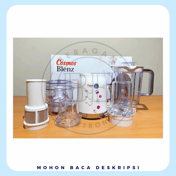 BLENDER COSMOS 4 IN 1 CB 802 GARANSI / FULL SET COMBO / BLENDER