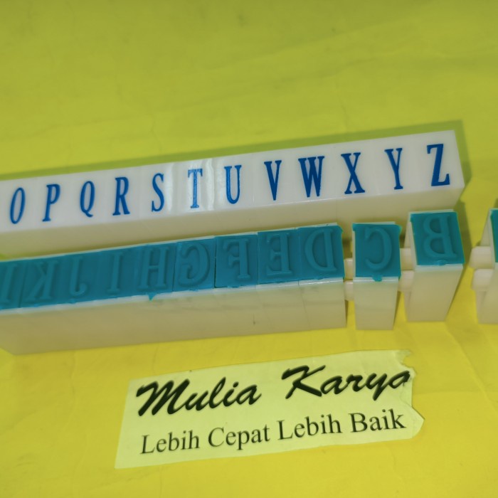 

Stempel Huruf A sd Z uk 13 mm Printing Kit