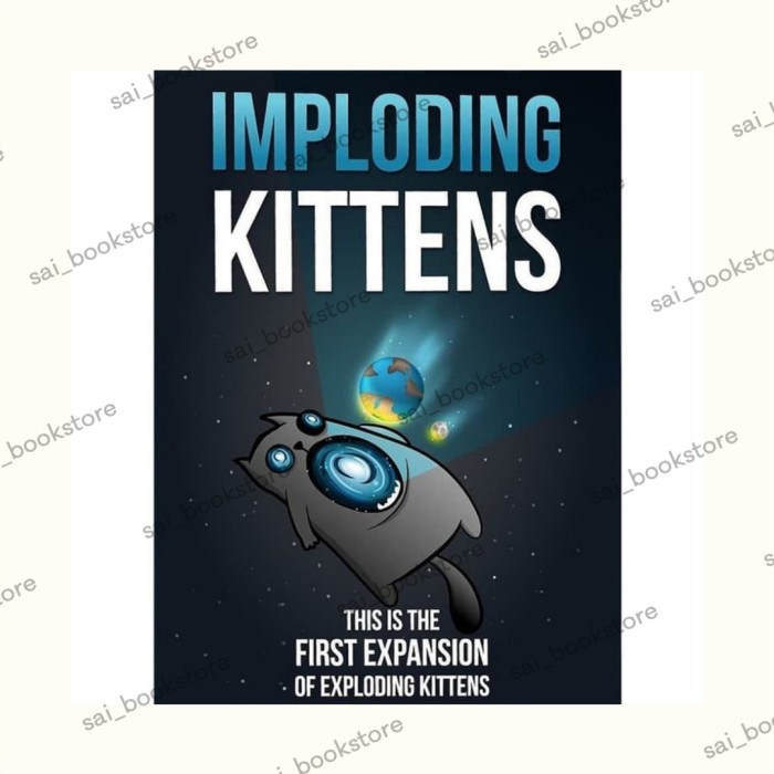 

TERLARIS! Imploding Kittens First Expansion Import Game fun