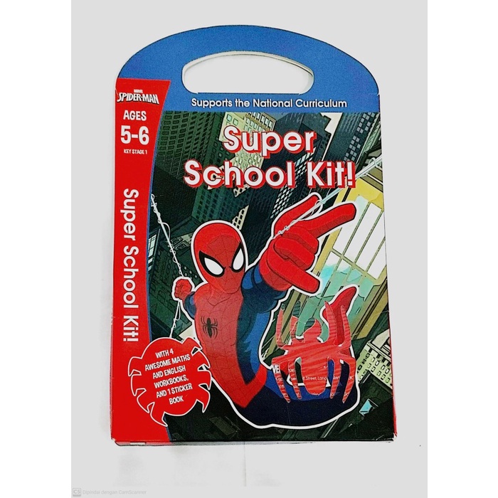 

Super School Kit Book Spiderman