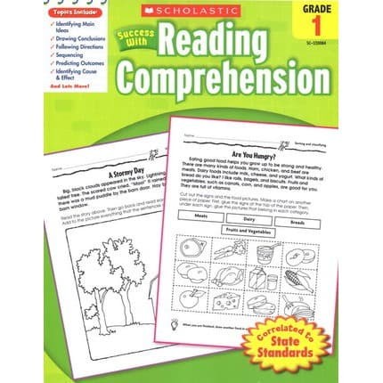 

PROMO! Scholastic Success with Reading Comprehension Grade 1