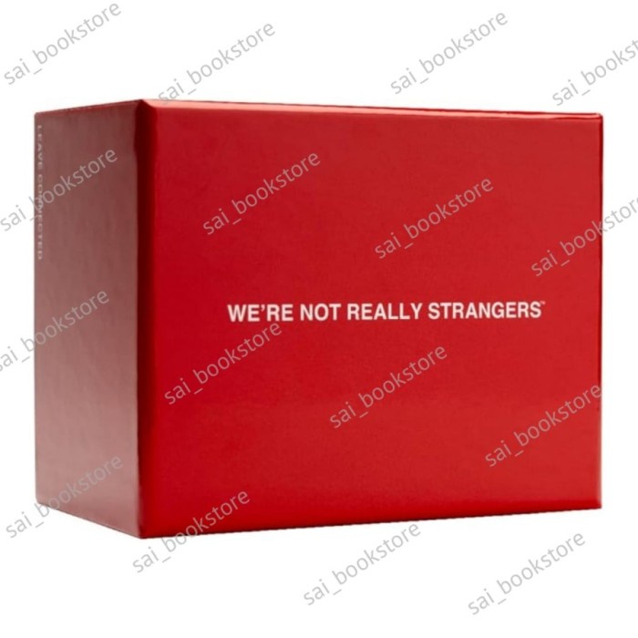 

We're Not Really Strangers Card Games (Defect Kemasan)
